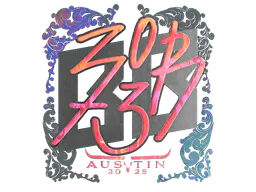Sticker zorte (Holo) | Austin 2025 - Preço e onde comprar no CS2