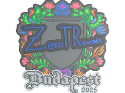 Sticker ztr (Embroidered) | Budapest 2025 - Preço e onde comprar no CS2