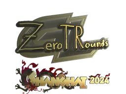 Sticker ztr (Gold) | Shanghai 2024 - Preço e onde comprar no CS2