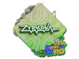 Sticker Zyphon | Rio 2022 - Preço e onde comprar no CS2