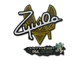 Sticker ZywOo | Antwerp 2022 - Preço e onde comprar no CS2