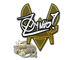 Sticker ZywOo (Champion) | Paris 2023 - Preço e onde comprar no CS2