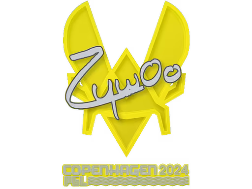 Sticker ZywOo | Copenhagen 2024 - Preço e onde comprar no CS2