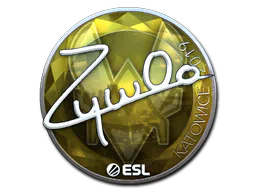 Sticker ZywOo (Foil) | Katowice 2019 - Preço e onde comprar no CS2