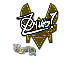 Sticker ZywOo (Glitter) | Paris 2023 - Preço e onde comprar no CS2