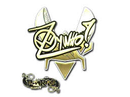 Sticker ZywOo (Gold) | Paris 2023 - Preço e onde comprar no CS2