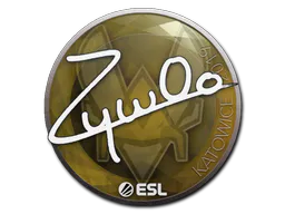 Sticker ZywOo | Katowice 2019 - Preço e onde comprar no CS2