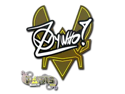 Sticker ZywOo | Paris 2023 - Preço e onde comprar no CS2