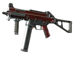 UMP-45 | Crimson Foil (Battle-Scarred) — skin CS2
