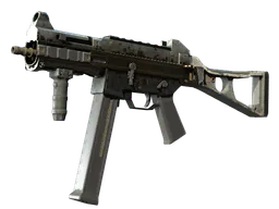 UMP-45 | Gold Bismuth (Battle-Scarred) — skin CS2