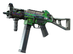 UMP-45 | Plastique (Well-Worn) — skin CS2