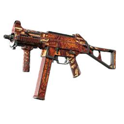 UMP-45 | Warm Blooded (Well-Worn) — skin CS2