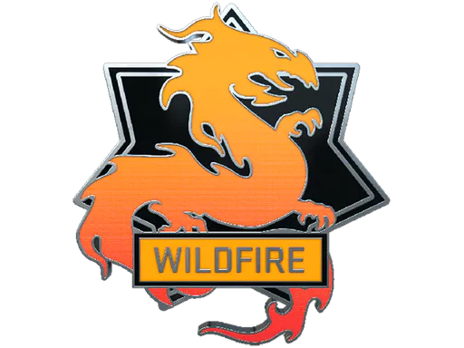 Wildfire Pin - Preço e onde comprar no CS2