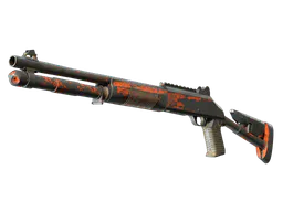 XM1014 | Blaze Orange (Battle-Scarred) — skin CS2