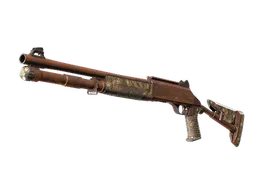 XM1014 | Copperflage (Well-Worn) — skin CS2