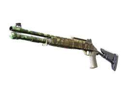 XM1014 | Halftone Shift (Well-Worn) — skin CS2