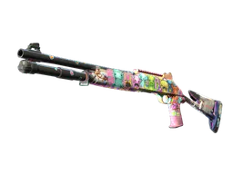 XM1014 | Monster Melt (Well-Worn) — skin CS2