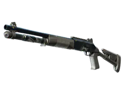 XM1014 | Quicksilver (Battle-Scarred) — skin CS2