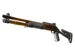 XM1014 | Teclu Burner (Well-Worn) — skin CS2