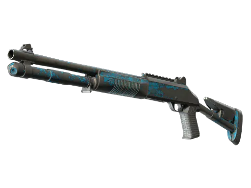XM1014 VariCamo Blue Battle-Scarred - Preço e onde comprar no CS2